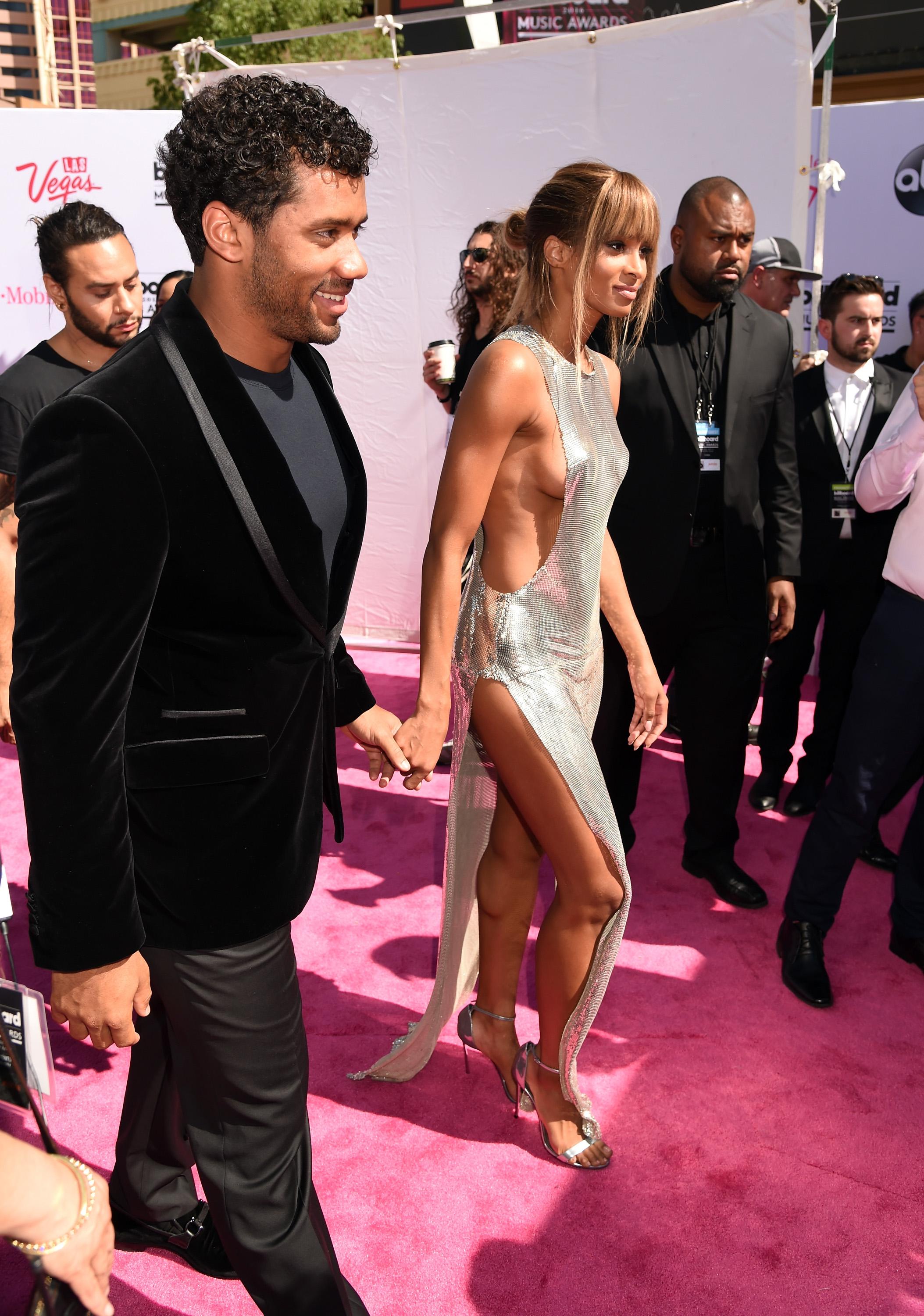 Ciara russell wilson laugh smile billboard music awards