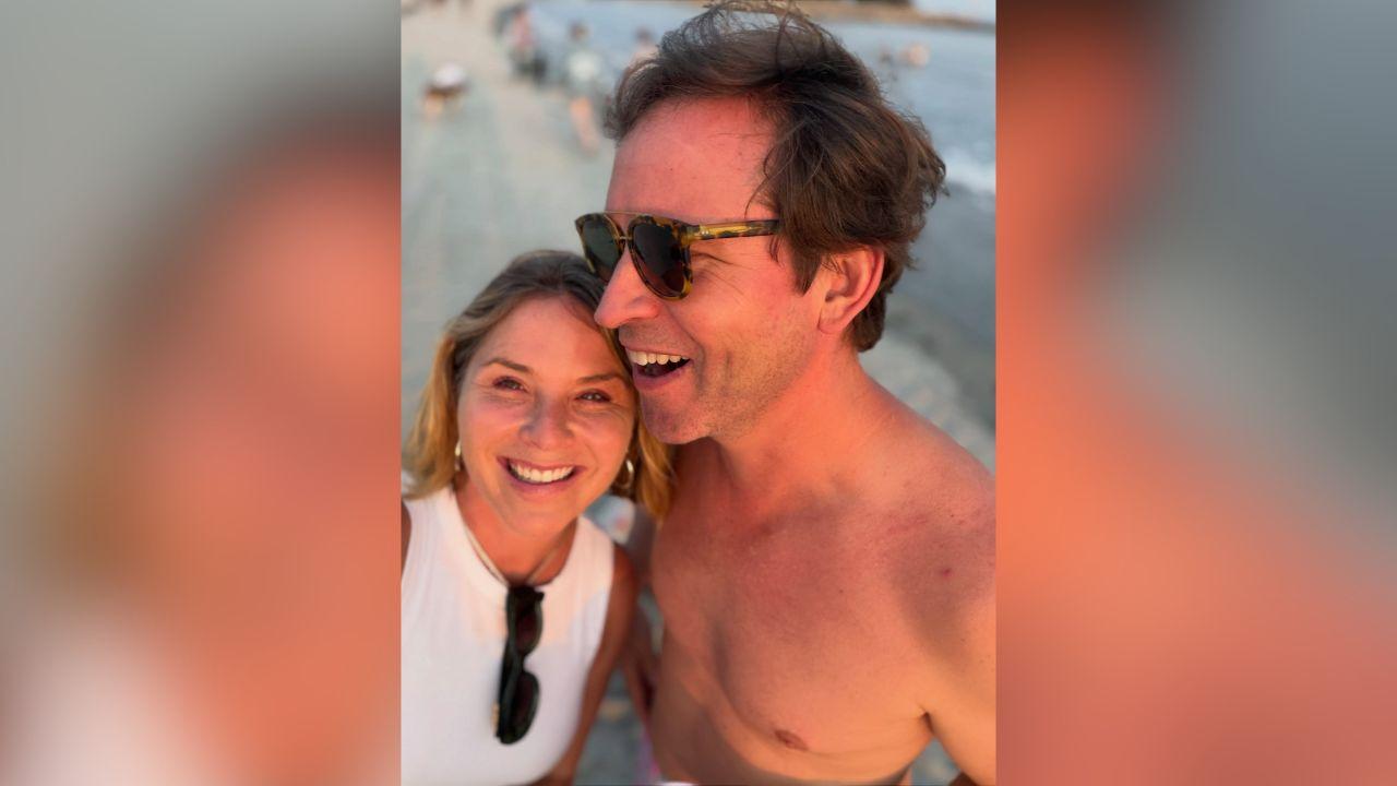 image of The ‘Today’ co-host appeared makeup-free in one of the relaxed family snapshots.