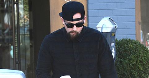 Benji Madden grabs a quick coffee at Cafe Alfred