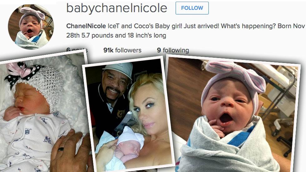 Coco Austin And Ice T Welcome Baby Girl And She’s Already An Internet ...