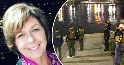 Composite photo of Nancy Guthrie and police.