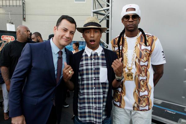 JIMMY KIMMEL, PHARRELL WILLIAMS, 2CHAINZ