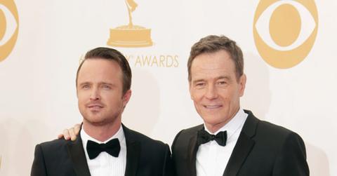 Emmys 2013 Aaron Paul Bryan Cranston