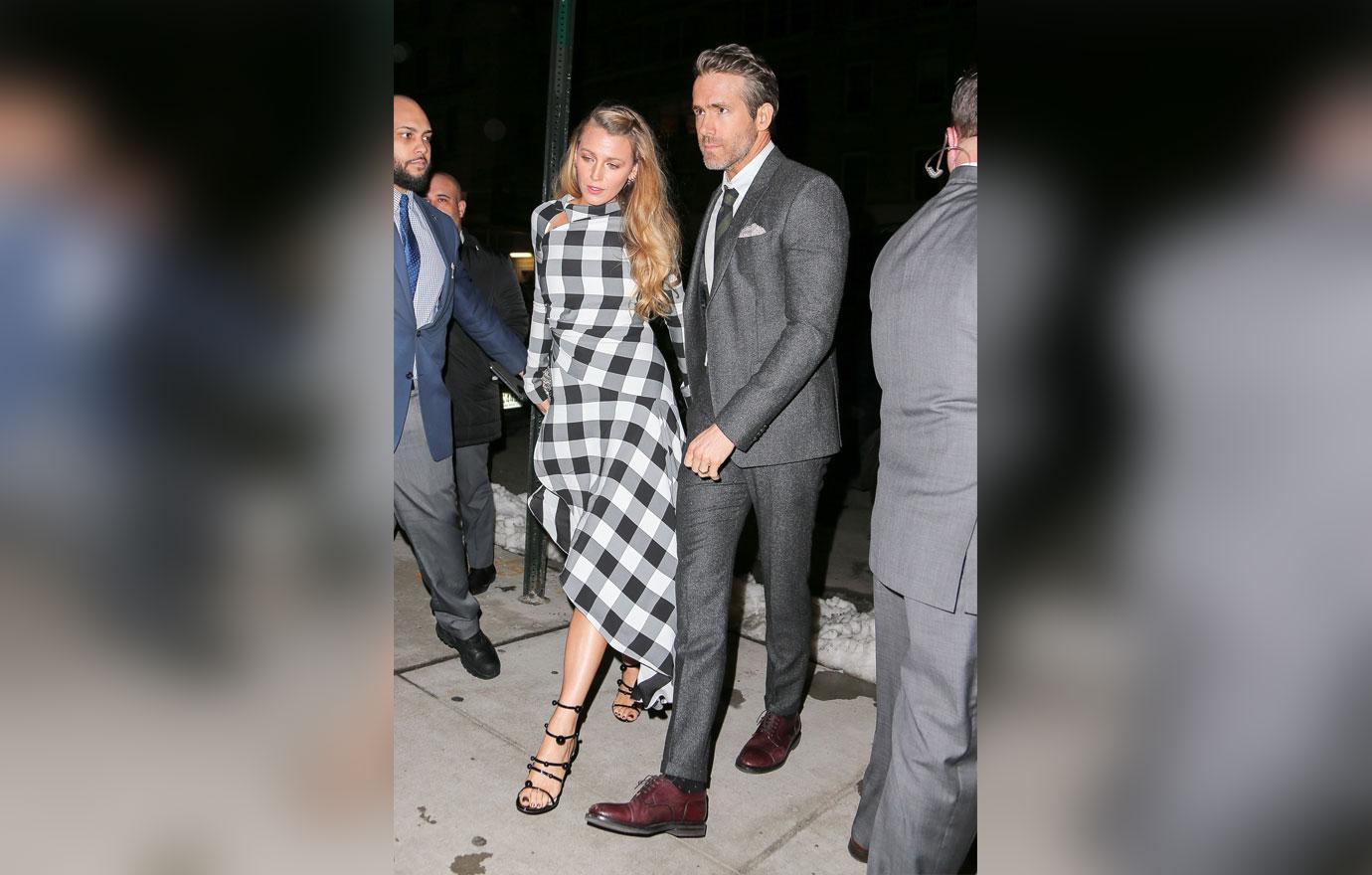 Blake Lively and Ryan Reynolds seen arriving at the &#8216;Final Portrait&#8217; afterparty