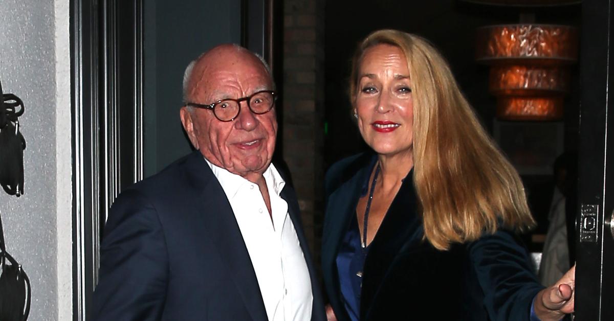 Rupert Murdoch & Jerry Hall Divorcing After 6 Years Of Marriage(02)