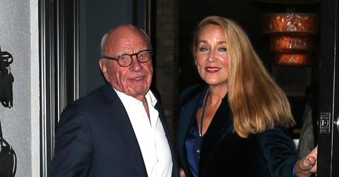 rupert murdoch jerry hall split