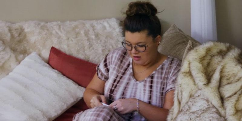 Amber portwood pregnant teen mom test results negative