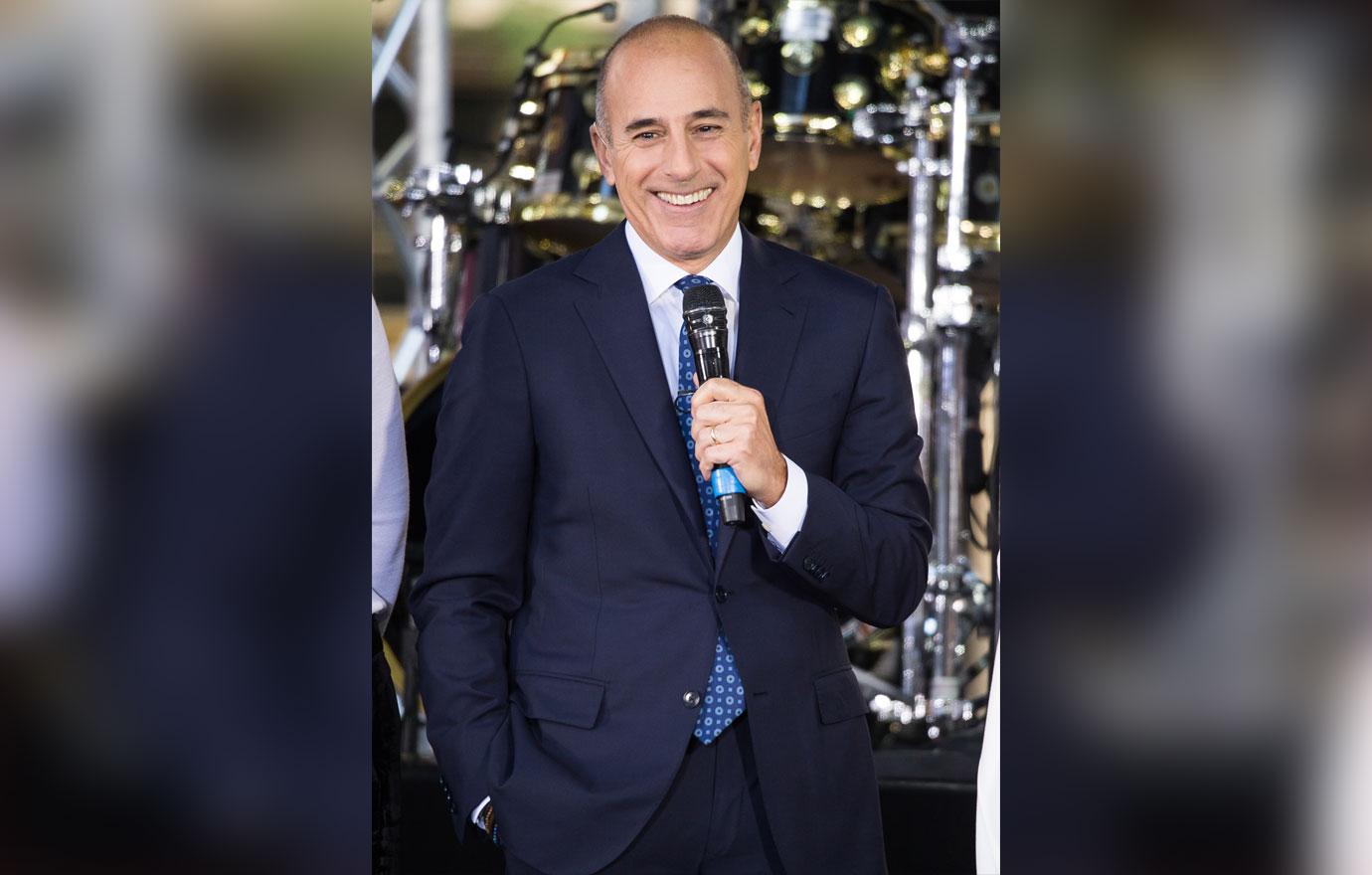 Matt lauer releases statement