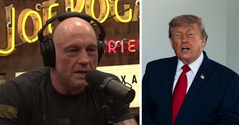 Joe Rogan and Donald Trump