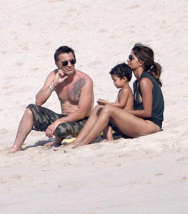 halle berry olivier-martinez reunite divorce beach vacation photos