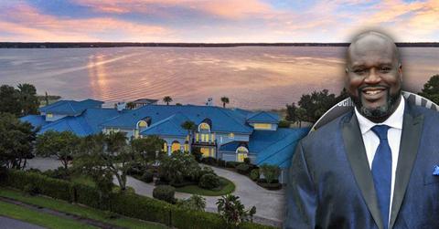 shaquille oneal lists florida home celeb real estate pf