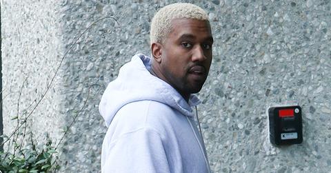 Kanye West Heads To His Office In Calabasas