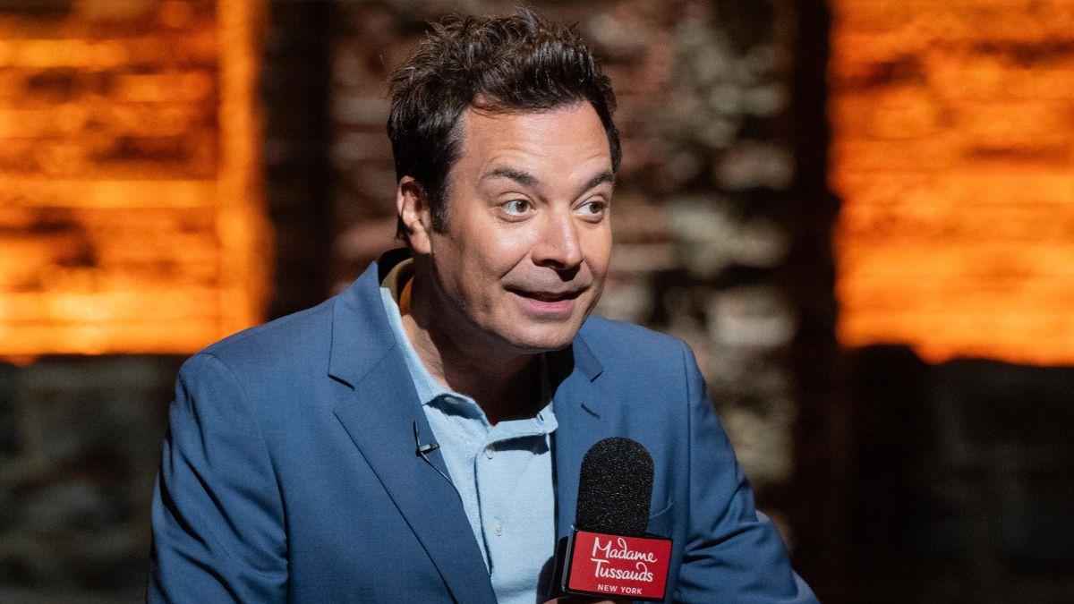 Image of Jimmy Fallon said the speech was eight seconds of accomplishments and an hour and a half of riffing.