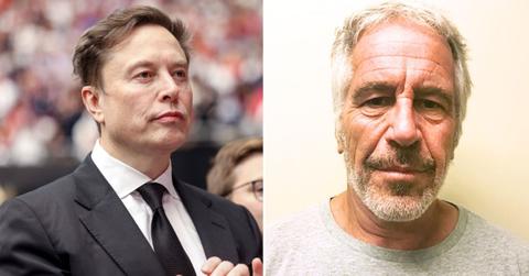 photo of Elon Musk and Jeffrey Epstein