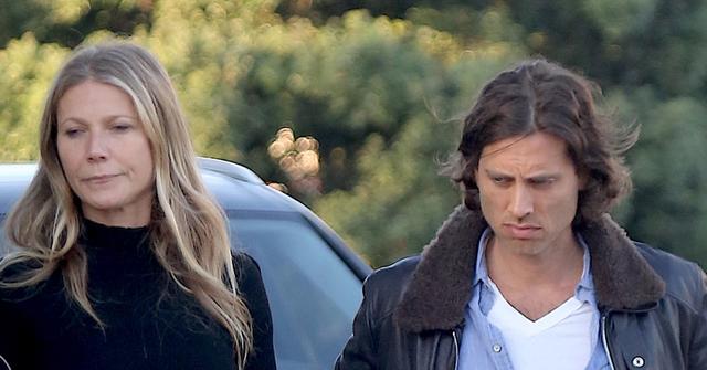 *EXCLUSIVE* Gwyneth Paltrow and Brad Falchuk have a romantic dinner at Gjelina