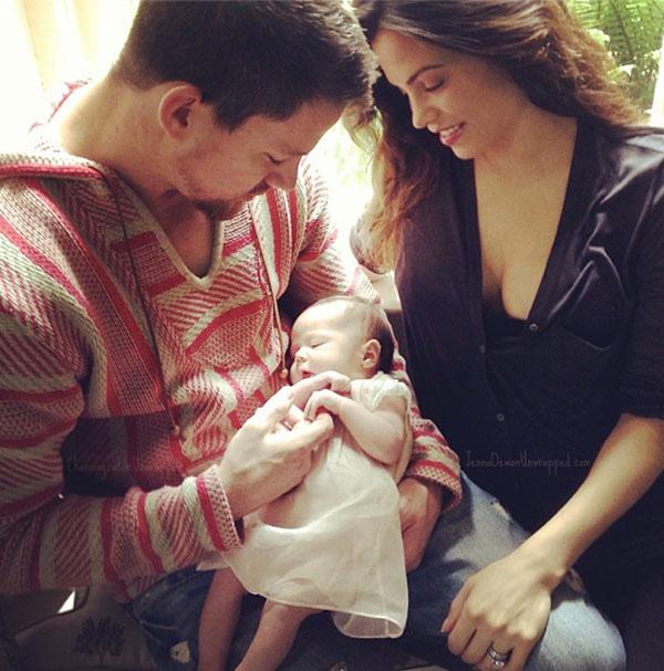 Channing Tatum Jenna Dewan Tatum Everly