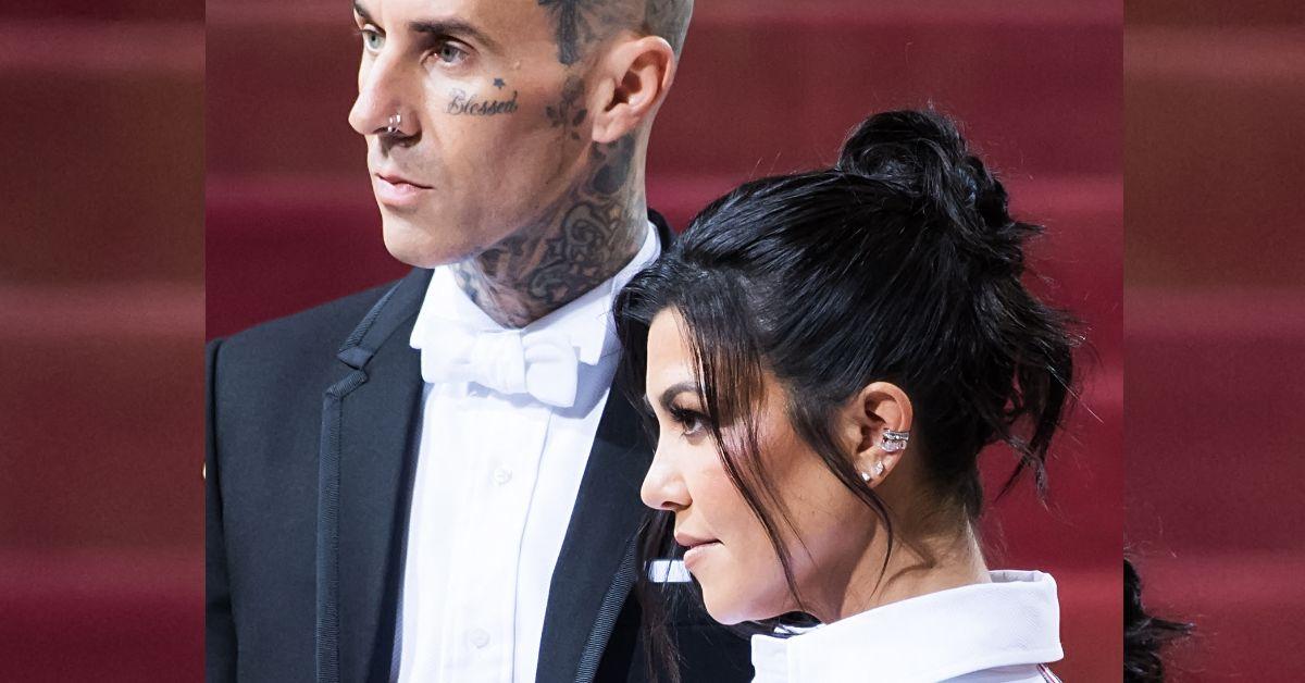 Photo of Travis Barker and Kourtney Kardashian