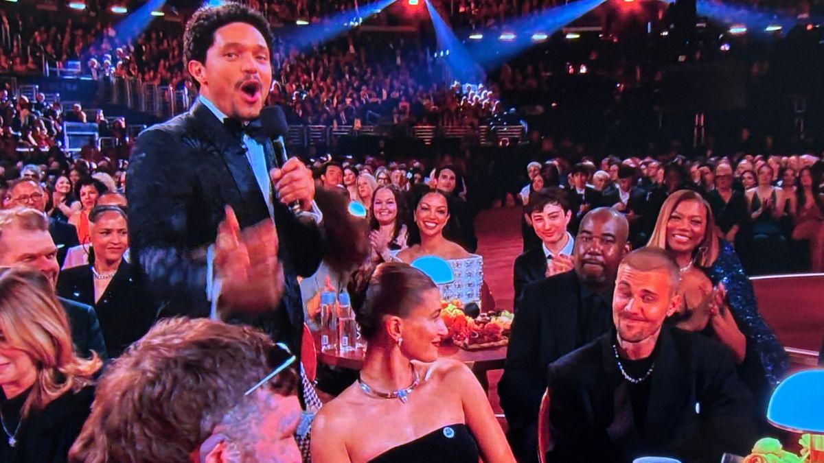 Photo of Trevor Noah praised the singer and congratulated him on the birth of his first child.