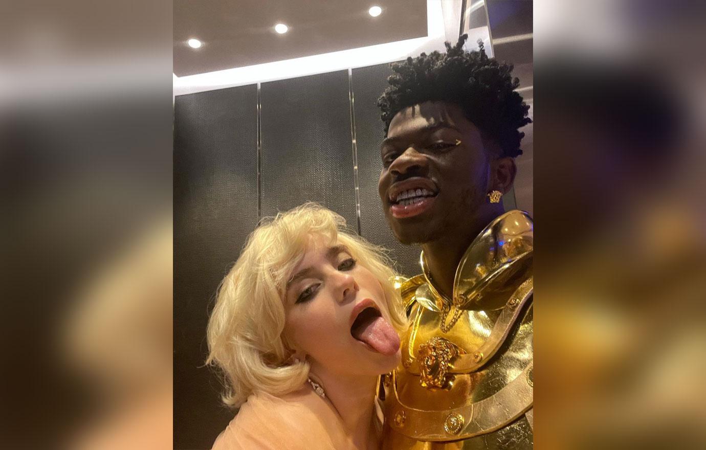 lil nas x met gala bathroom selfies billie eilish pete davidson frank ocean