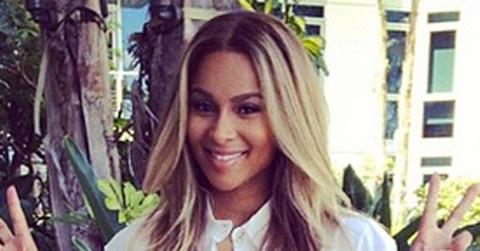 Ciara pregnant baby bump