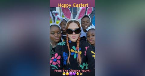 madonna easter