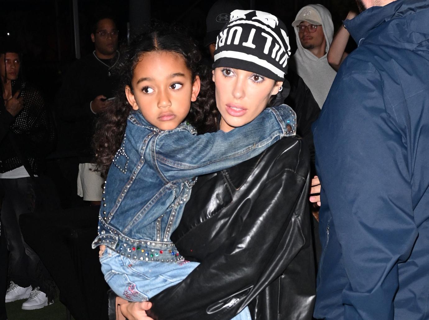 Kanye West's Wife Bianca Censori Holds Stepdaughter Chicago: Photos