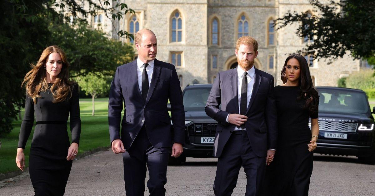 Photo of Kate Middleton, Prince William, Meghan Markle and Prince Harry