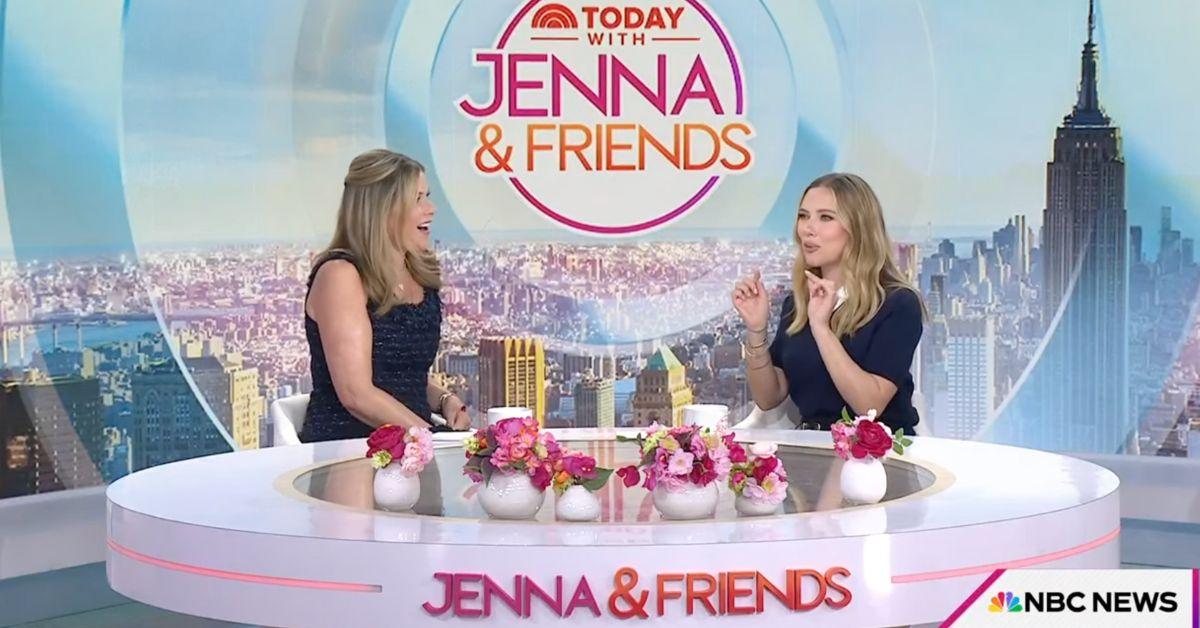 Image of Scarlett Johansson previously co-hosted 'TODAY With Jenna & Friends.'