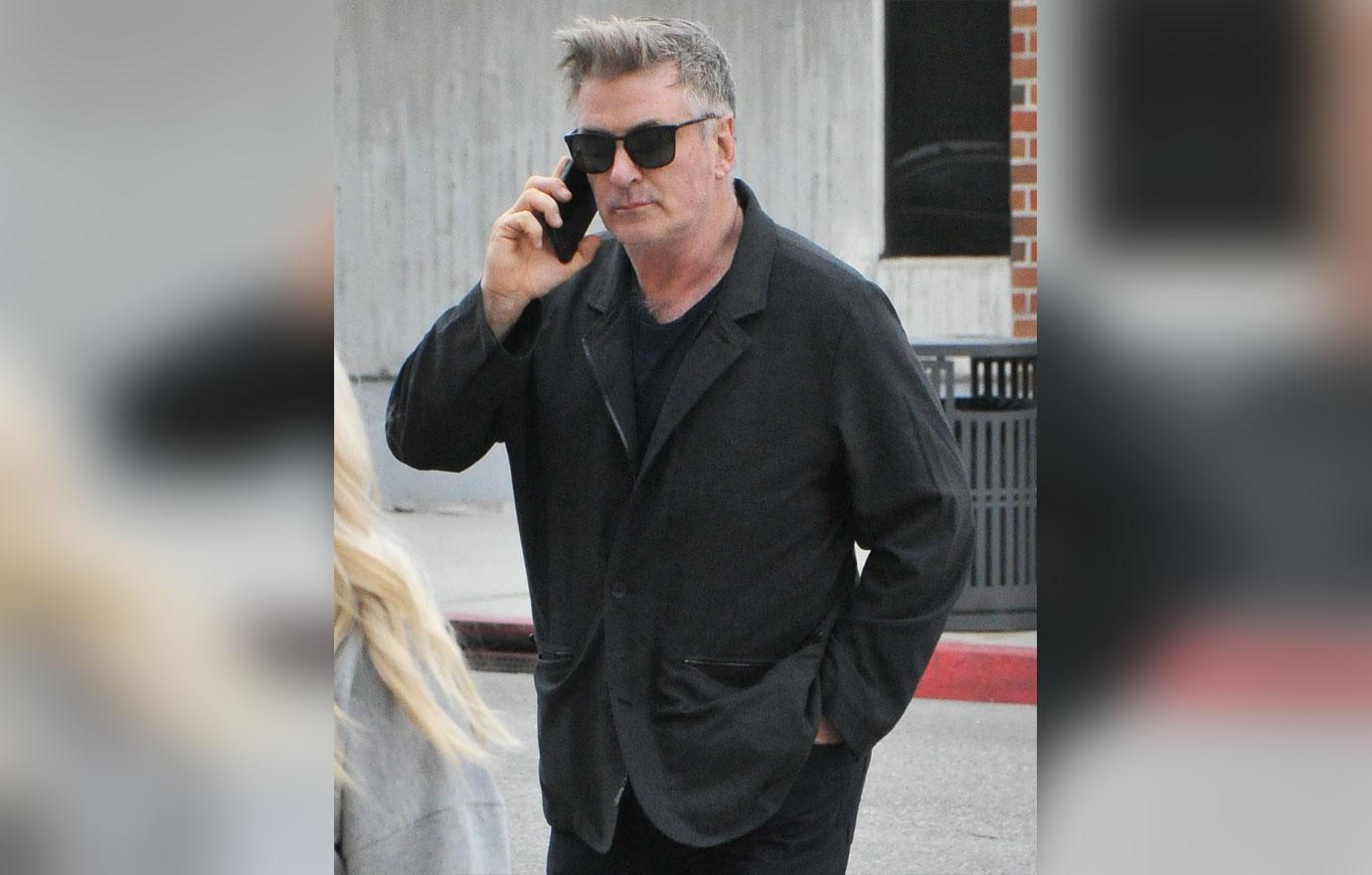 alec baldwin lays low arizona halyna hutchins widower son collect belongings sent back la