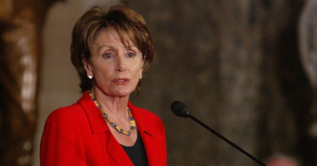 Image of Nancy Pelosi was the first woman to serve as speaker of the House.