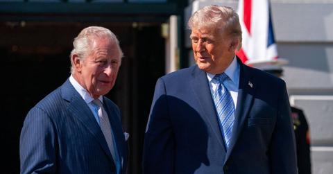 image of Charles and trump