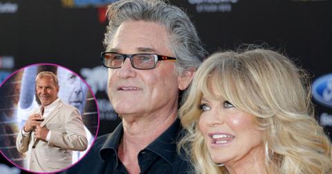 Photos of Goldie Hawn, Kurt Russell and Kevin Costner