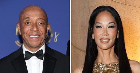 split photo of Russell Simmons & Kimora Lee Simmons