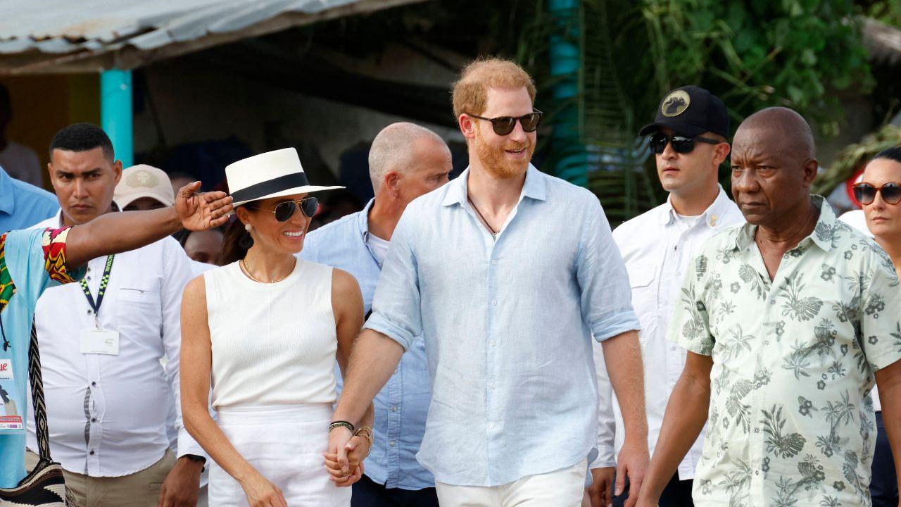 image of harry and meghan