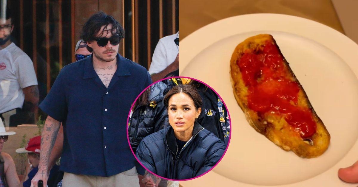 Composite Photos of Meghan Markle, Sourdough Toast and Brooklyn Beckham