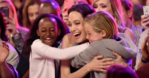 Angelina Jolie Daughter Shiloh Birthday Disneyland Long