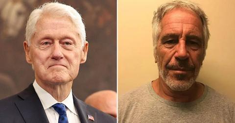 Photo of Bill Clinton and Jeffrey Epstein