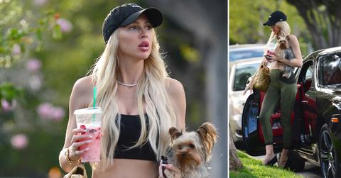 selling sunset christine quinn baby bump photos pf