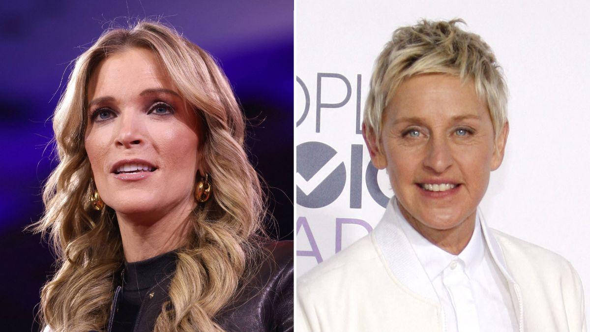 Photo of Megyn Kelly and Ellen DeGeneres.