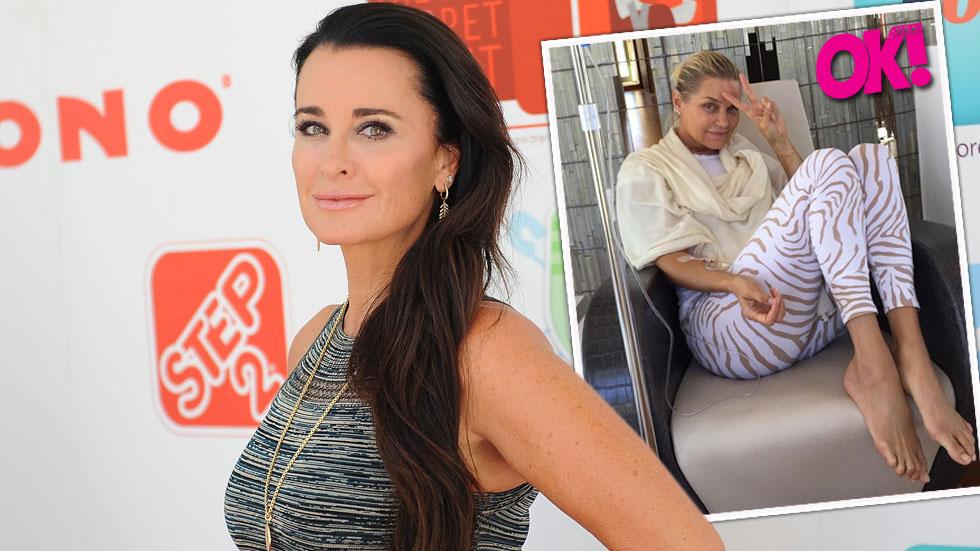 OK! Exclusive Kyle Richards Changes Her Tune— Yolanda Foster Is