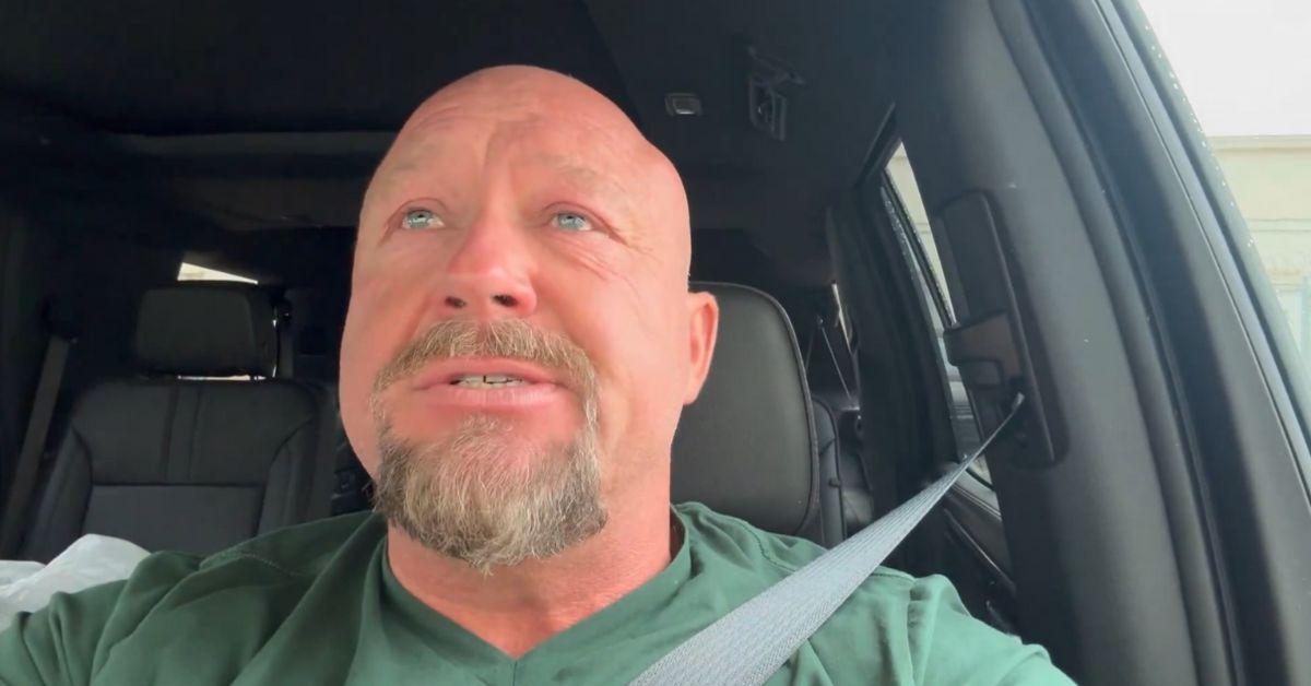 image of On July 7, Alex Jones teared up in a video on X while reacting to the Epstein case.