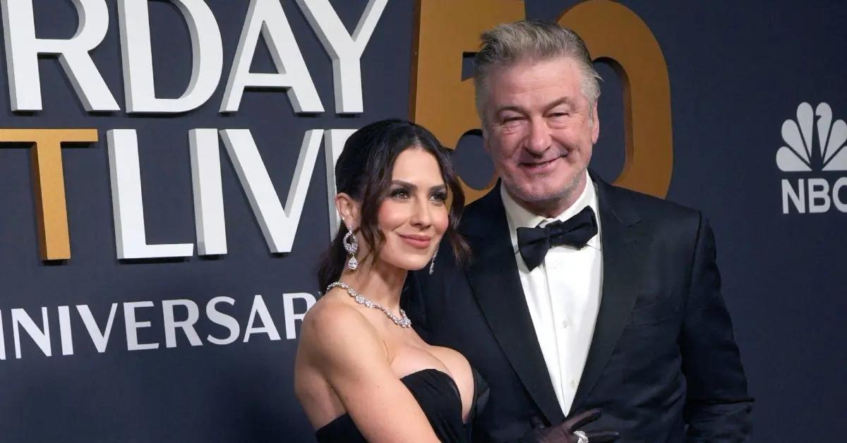 Photo of Alec and Hilaria Baldwin