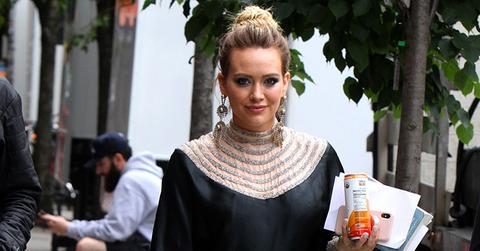 Hilary duff smiling black leather epic neighbor rant main