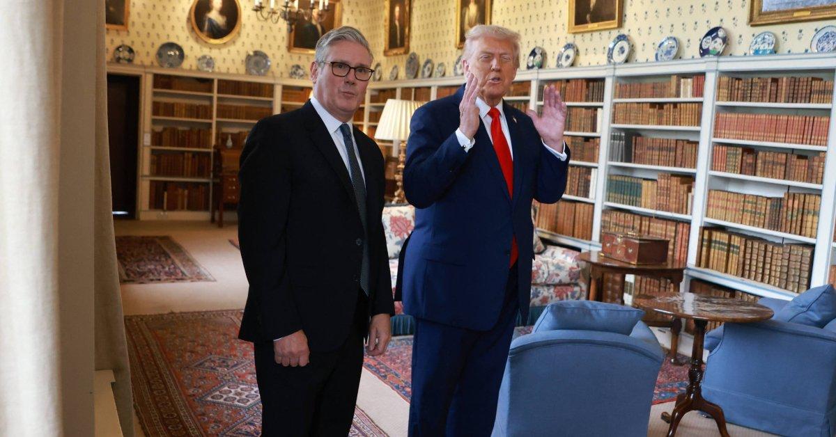 Photo of in July, it was announced that Trump was diagnosed with chronic venous insufficiency.