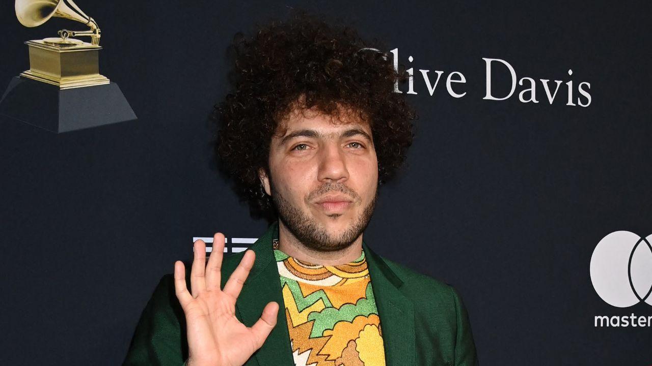 Image of Benny Blanco was at Harvard Business School promoting his new book. 