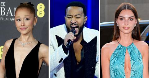 celebrities who sleep naked ariana grande emily ratajkowski