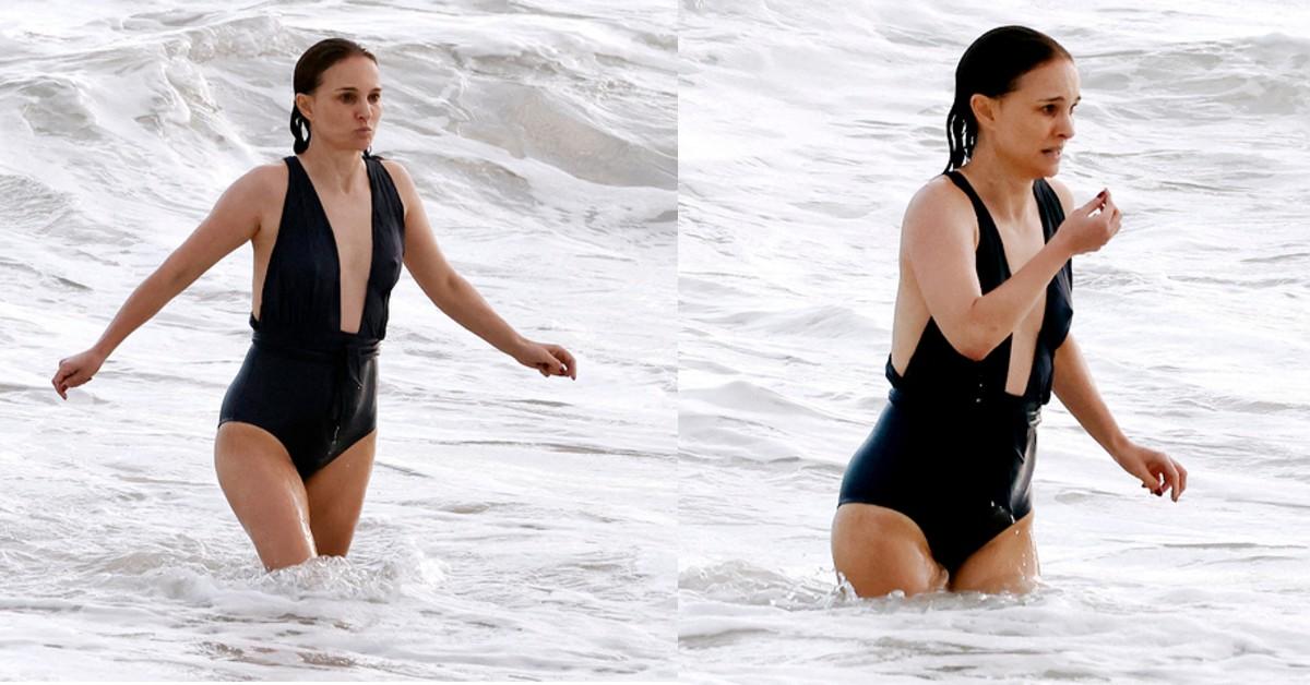 The star celebrated New Year's Eve while on vacation.