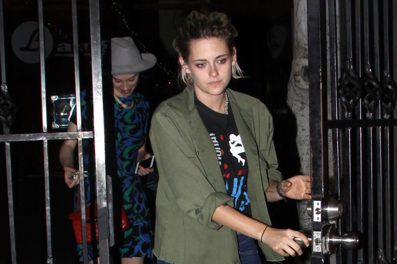 *EXCLUSIVE* Kristen Stewart Leaves The Largo At The Coronet Theatre With St. Vincent