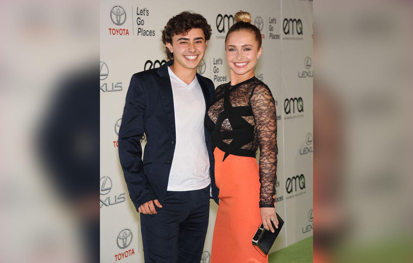 teary hayden panettiere insists late brother is right here with me