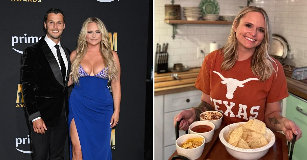 miranda lambert husband brendan mcloughlin cook together home photos